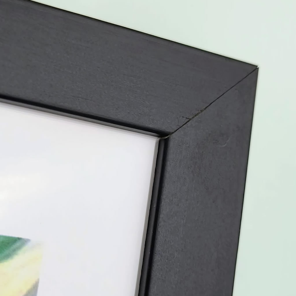 Kit com 6 Quadros personalizadas em mdf, 20x20cm, com Moldura em Madeira. - Imagem 6